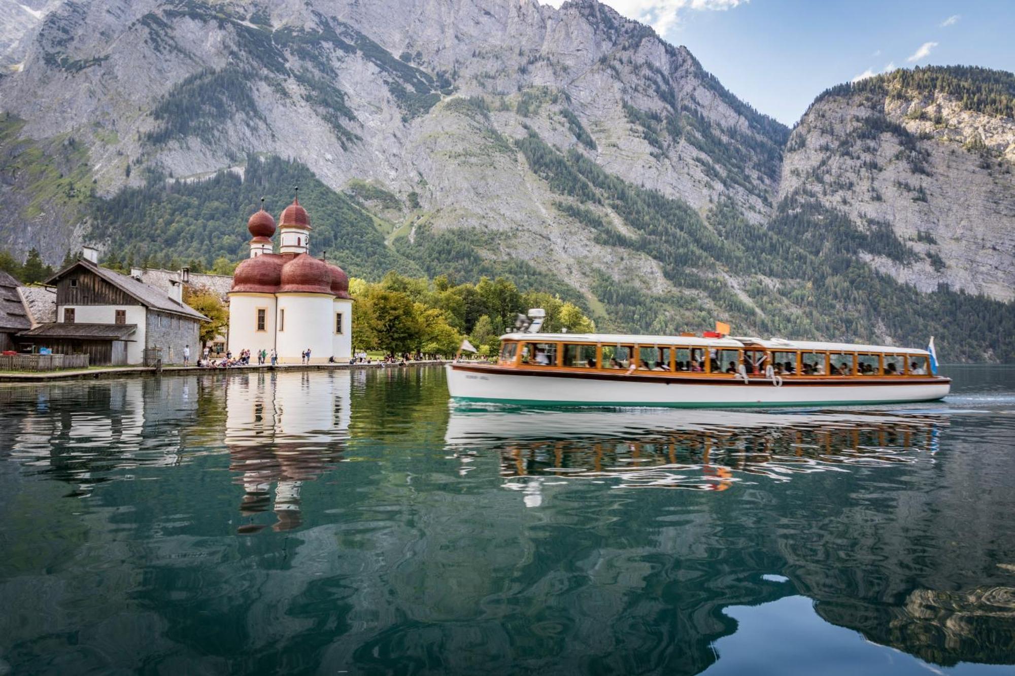 Haus Sonnenschein Ferienwohnung Hochkalter Schonau am Konigssee Bagian luar foto